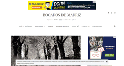 Desktop Screenshot of bocadosdemadriz.com